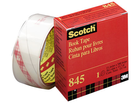 CINTA ADHE. BOOK TAPE SCOTCH 3M 845 50.1 X 13.7 M