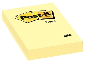 NOTA ADHESIVA 3M POST-IT 656 MEDIANO AMARILLO