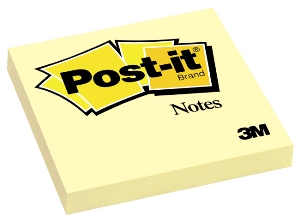NOTA ADHESIVA 3M POST-IT 654 MEDIANO AMARILLO