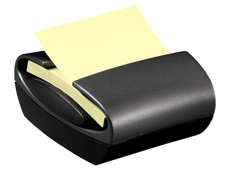 DISPENSADOR NOTA POST-IT 3M POP-UP NEGRO-330
