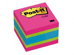 NOTA ADHESIVA 3M POST-IT 2051-FLT MINI CUBO