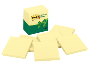 NOTA ADHESIVA 3M RECICLADA POST-IT 5416 CU.6 UN AM