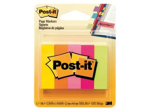 NOTA ADHESIVA 3M POST-IT 670-5AN SEPAR. PAG. 5 COL