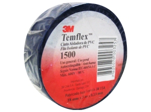 CINTA AISLANTE 18 MM X 5 MT. AZUL 3M