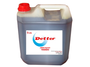 JABON LIQ. 5 LT. YODADO(ANTISEP.) DETTER