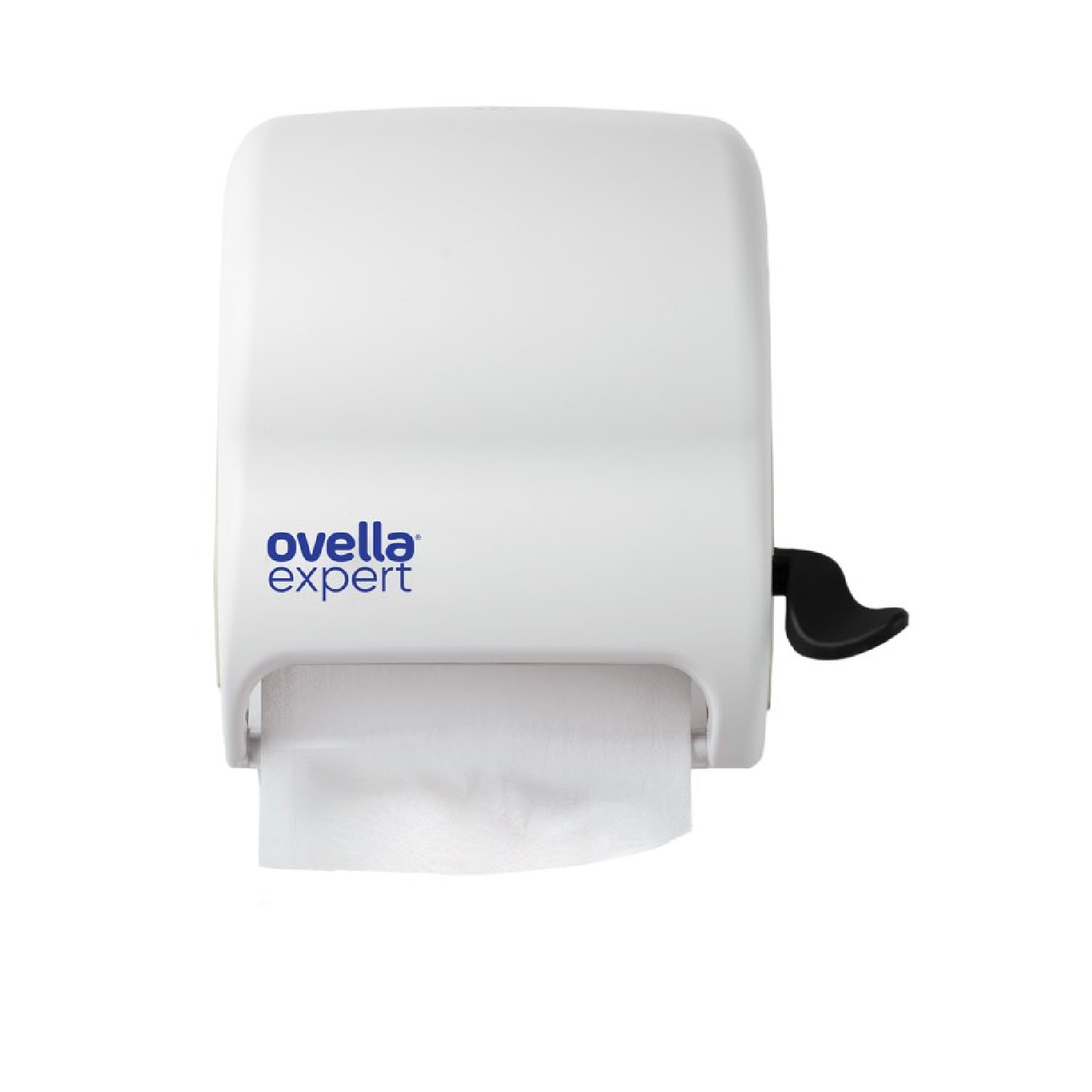 DISPENSADOR DE TOALLA OVELLA PALANCA LATERAL BLANCO