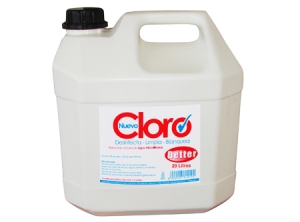 CLORO CORRIENTE 20 LT. DETTER BIDON 5 %