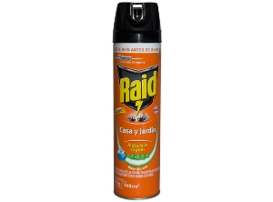 INSECTICIDA A/SOL 360CC RAID CASA Y JARDIN