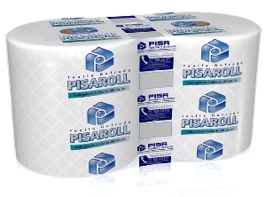 TOALLA PAPEL 2 ROLL.280 MT. PISAROLL GOFRADO.
