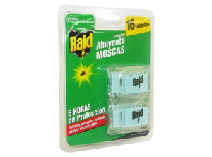 INSECTICIDA ELECT. RAID AHU/MOSCAS RPTO/12TABL