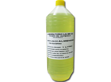 JABON LIQ. 1 LT. LALMS ALMENDRA C/GLICERINA