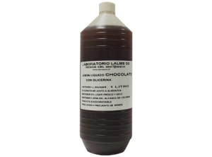 JABON LIQ. 1 LT. LALMS CHOCOLATE C/GLICERINA