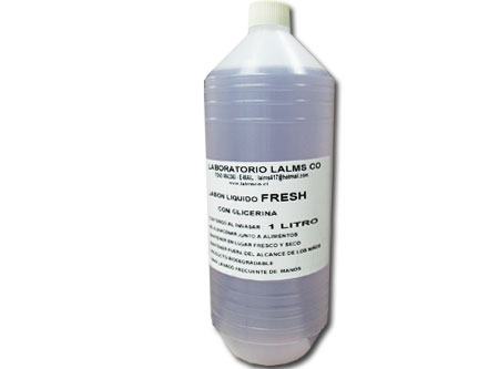 JABON LIQ. 1 LT. LALMS FRESH C/GLICERINA