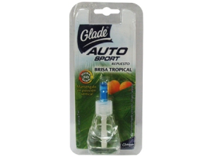 DESODOR/AUTO GLADE SPORT RECAR. AQUA 7ML