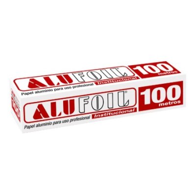 Papel Aluminio Alufoil Industrial 30 cm x 100 m
