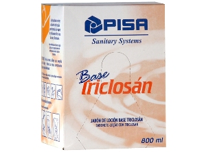 JABON LIQ. 800 ML. PISA BASE TRICLOSAN P/MANOS