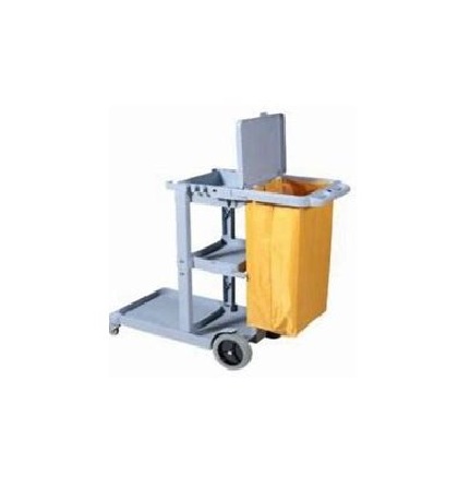 Carro Porta Útiles Lalms Aseo 35 L Bolsa: Amarillo