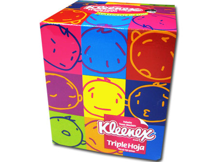 PAÑUELO FACIAL ESTUCHE X 60 HJ. KLEENEX BRAND CUBO