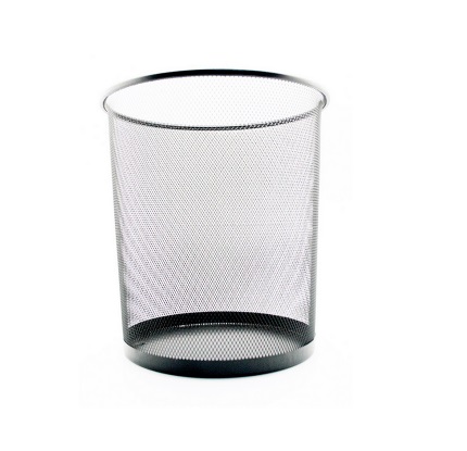Papelero Selloffice Metálico Malla 27x25 cm
