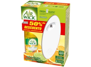 DESODOR/AMB. AIRWICK 250ML MATIC+RPTO CITRICO