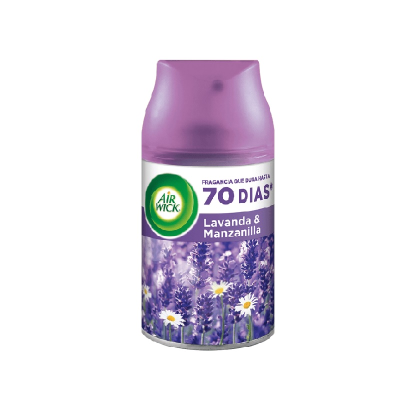 Repuesto Desodorante Ambiental Air Wick Freshmatic Lavanda y Manzanilla 250 ml