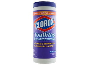 TOALLAS DESINFEC. CLOROX WIPES LAVANDA MULTIUSO 35