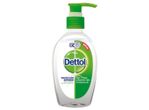 ALCOHOL GEL 200 ML. DETTOL SIN ENJUAGUE