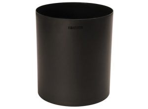 PAPELERO CILINDRICO NEGRO 10 LT. ORDENE 23X26.5