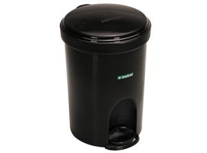 PAPELERO C/PEDAL 13.5 LTS NEGRO SAN REMO