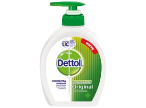 JABON LIQ. 220 ML. DETTOL ORIGINAL ANTIBACTERIAL