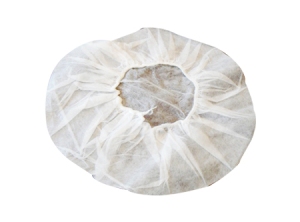 GORRO DESECHABLES TIPO PLATO CAJA 100 UNI.BLANCO