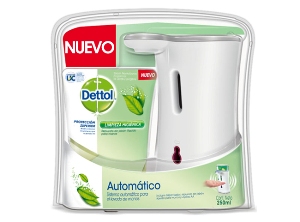 JABON LIQ. 250 ML. DETTOL TE VERDE + DISP.ATUMAT