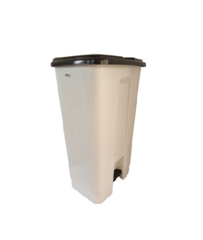 Basurero Macasi con Tapa y Pedal 34 L