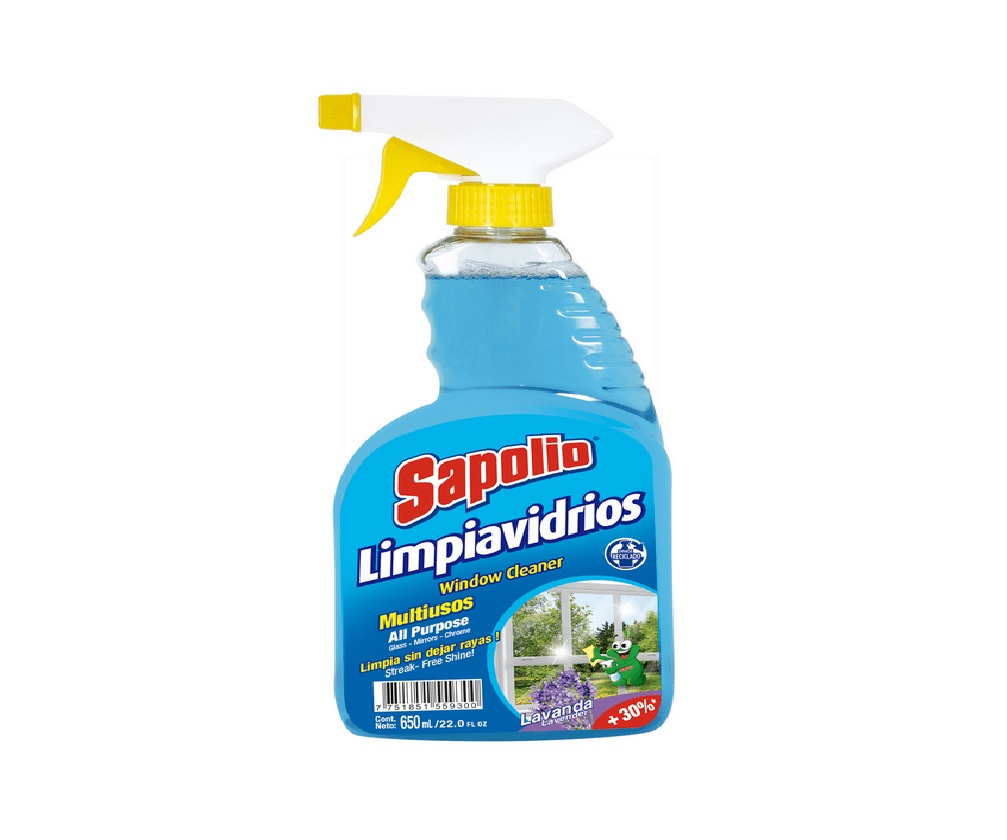 Limpiavidrios Sapolio Lavanda gatillo 650 ml