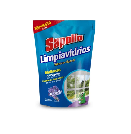 Limpiavidrios Sapolio Lavanda Doypack 500 ml