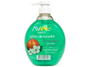 JABON LIQ. 400 ML. AVAL MANZANA VALVULA