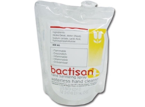 JABON KIMB. ALCOHOL SPRAY BACTISAN 400 ML.