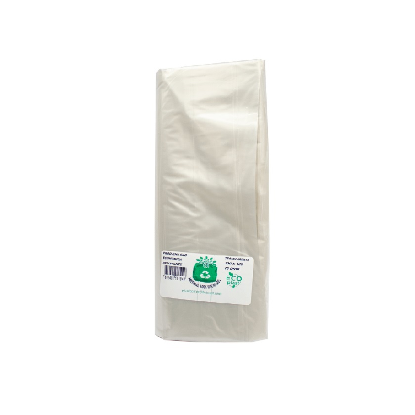 BOLSA ASEO ECOPLAST 100X120 CM 45 MICRONES 10 UNIDADES
