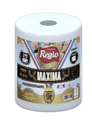 Toalla de Papel Regio Máxima 1 Rollo 100 m Doble Hoja
