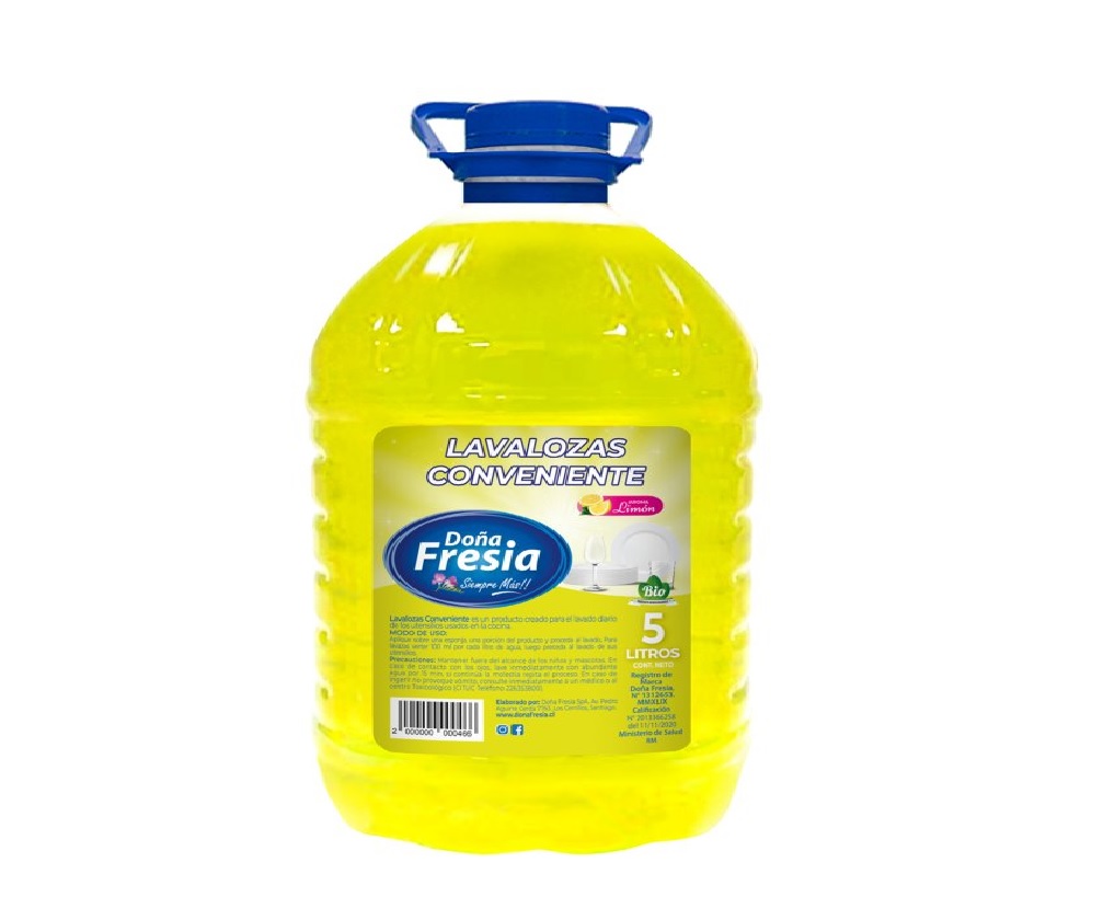 Lavalozas Doña Fresia Conveniente Limón 5 L