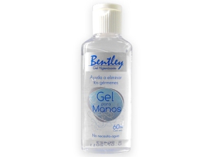 ALCOHOL GEL 60 ML. BENTLEY SIN ENJUAGUE