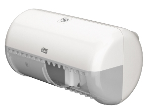 DISPENSADOR PAPEL HIG. TORK BLANCO TWIN - 74300