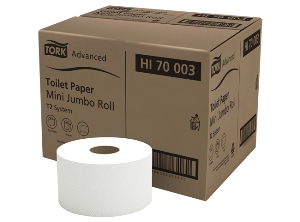 PAPEL HIG. 12 ROLLOS 300 MT. H/S TORK
