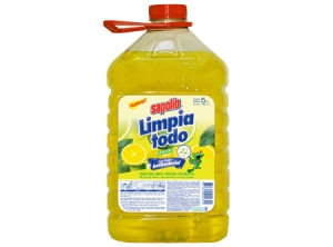 LIMPIADOR PISO 5 LT SAPOLIO LIMON