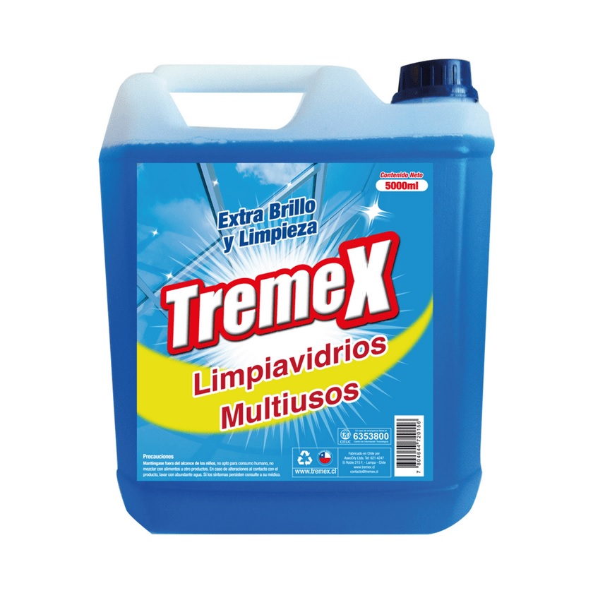 Limpiavidrios Tremex Multiuso 5 L
