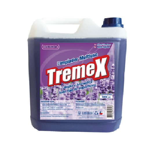 LIMPIADOR DE PISO TREMEX LAVANDA 5 L