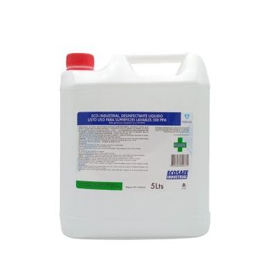 Amonio Cuaternario Limpia Store Ecosafe Diluido 5 L