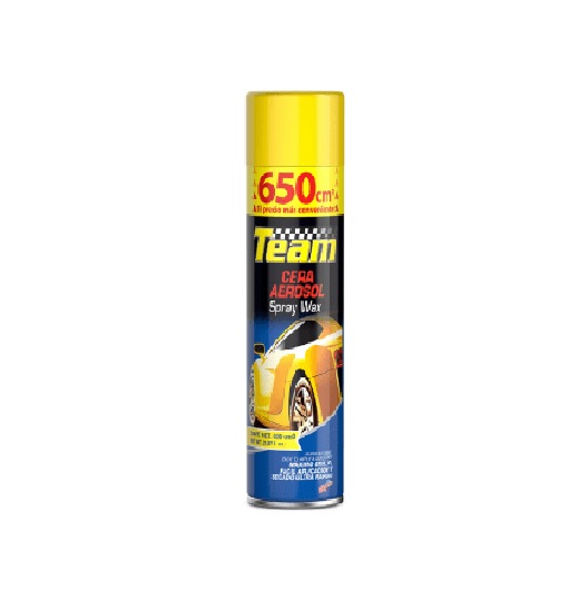 Cera para Automóvil Team Aerosol 650 cc