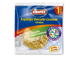 ESPONJA OLLA DORADA OROTEX GRANDE VIRUTEX
