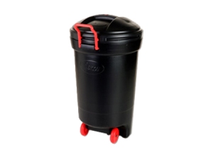 BASURERO 125 LT. C/TAPA Y RUEDAS 80 X 50 WENCO
